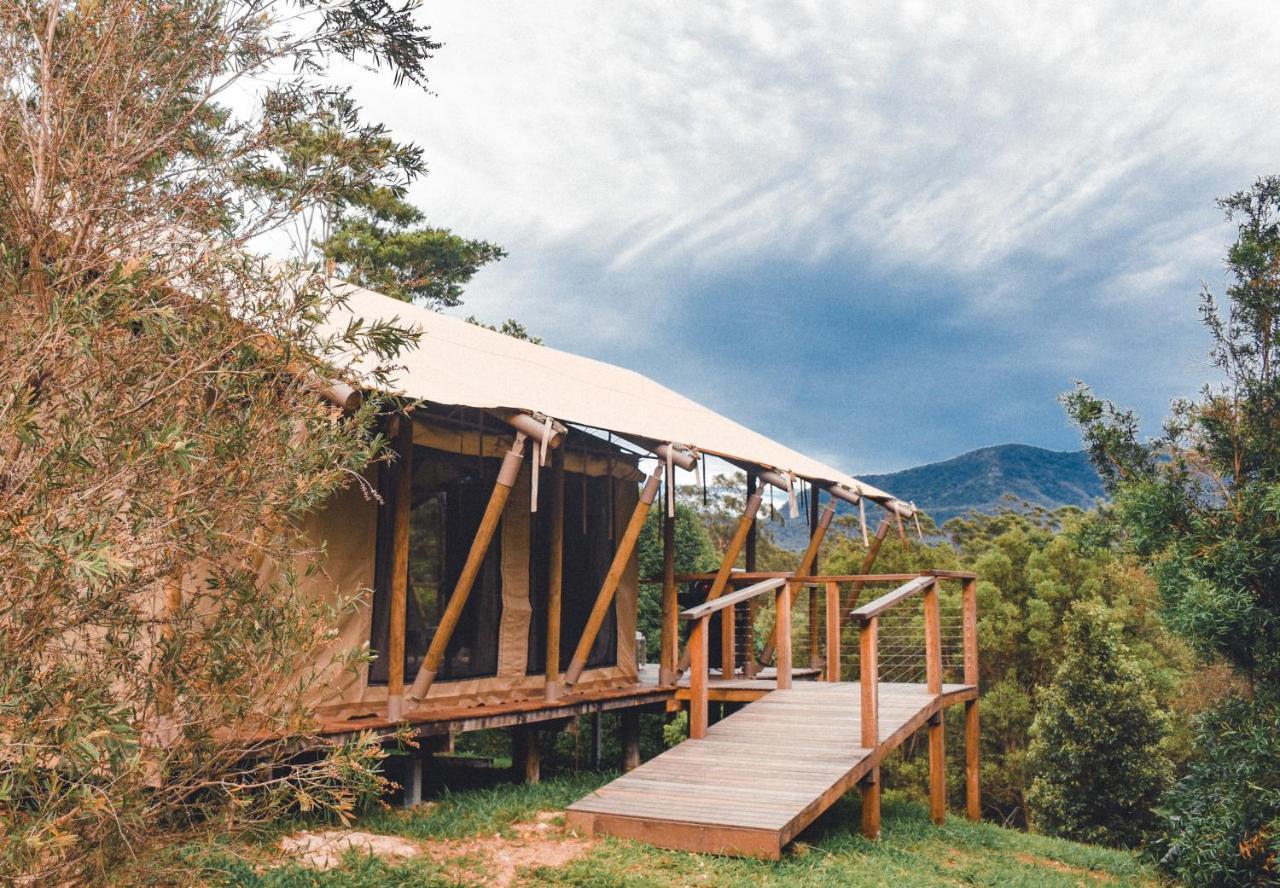 Silk Pavilions Glamping Mount Burrell Exterior photo