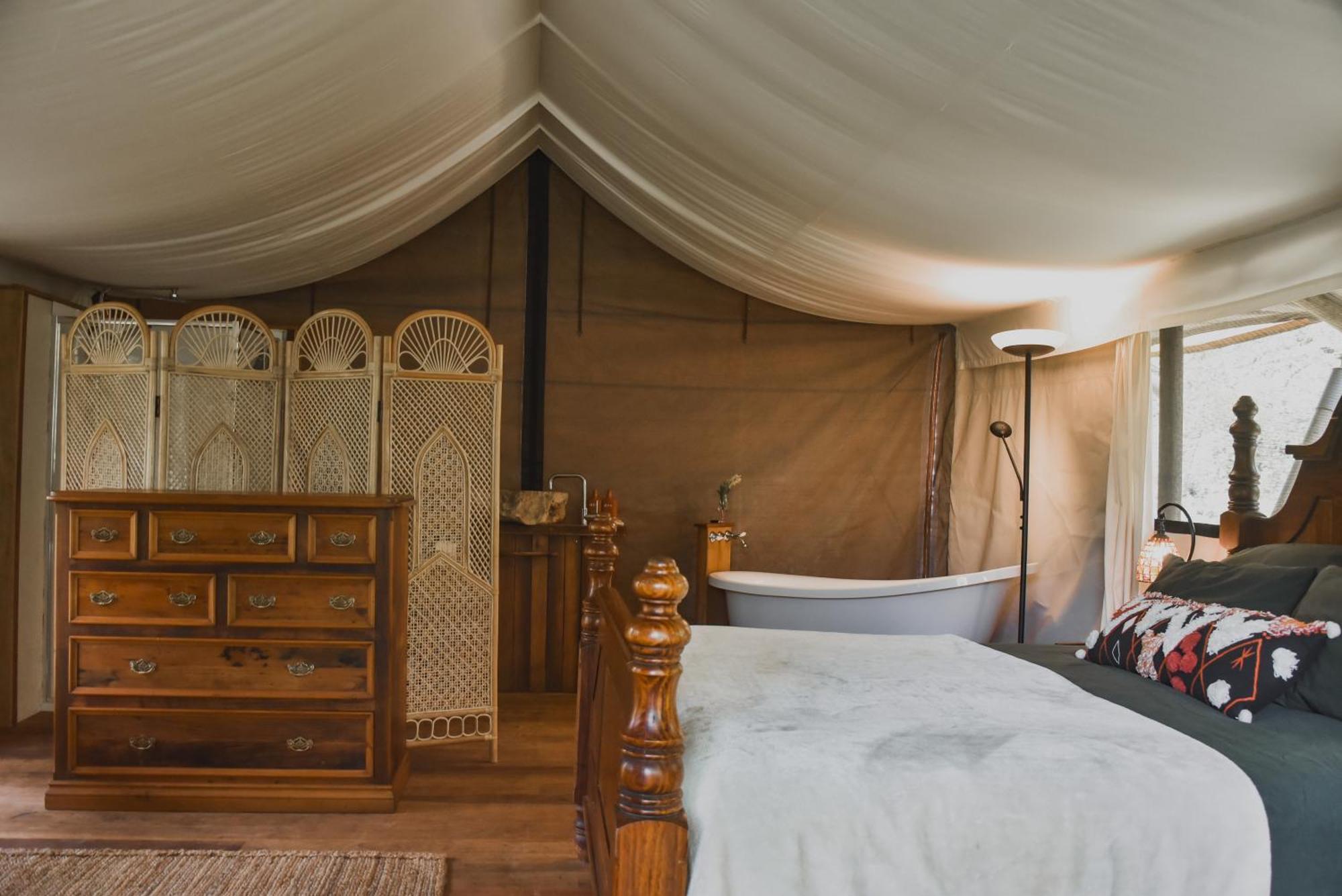 Silk Pavilions Glamping Mount Burrell Exterior photo